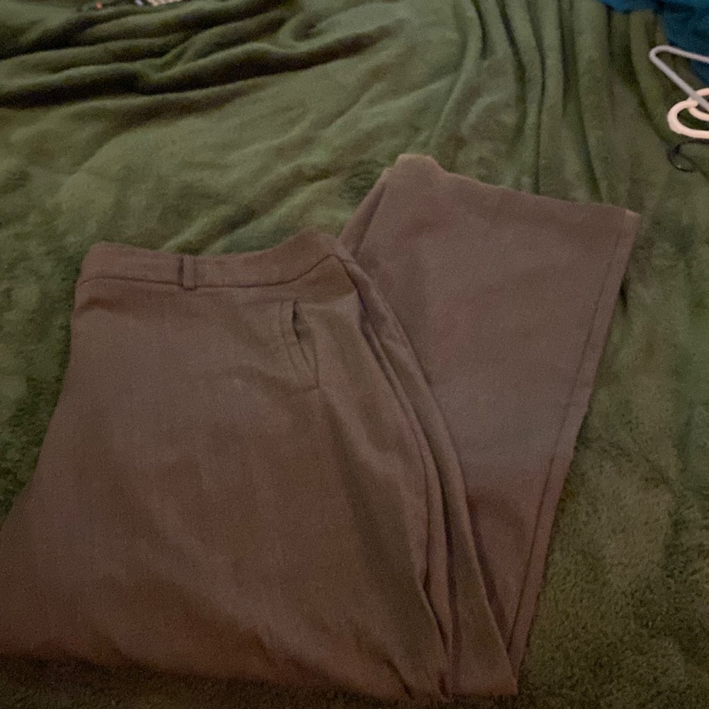 Grey, ankle length, dress pants. Dress Barn size 20w